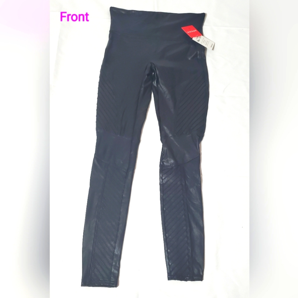 NWT SPANX FAB'RIK MOTO LEGGINGS